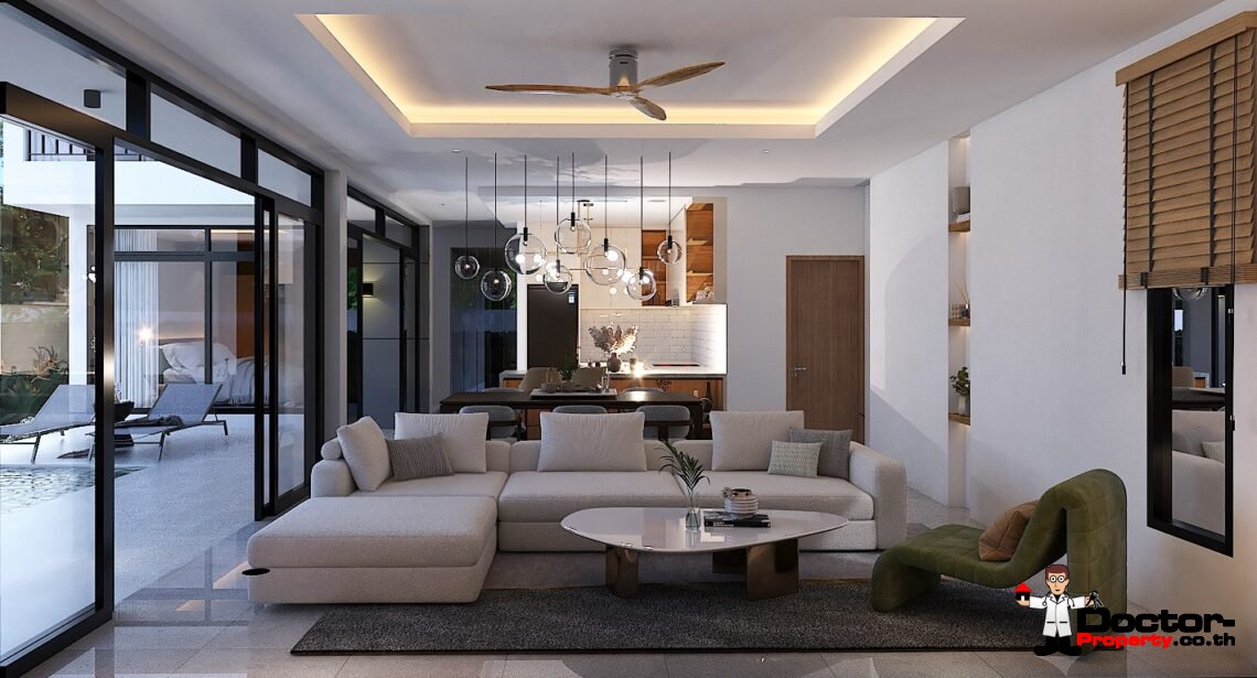 2-3 Bedroom Pool Villa in Plai Laem, Koh Samui – For Sale